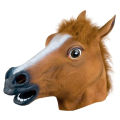 New Creative And Quirky Halloween Role-Playing Horse Head Mask Animal Head Accessories Party Performance Props. 