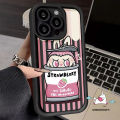 Trend Brand Label Cute Pop Mart Labubu Cartoon Couple Case Compatible For IPhone 7Plus XR 11 15 14 12 13 Pro Max 6S 15 7 6 8 Plus XS Max X SE 2020 Funny Doodle Angel Eye Soft Case. 