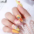 Monja 12 Colors Sculpture Nail Art Painting Gel Flower Bowknot DIY Design 3D Embossment Drawing Plasticine UV Gel Manicure Tool. 