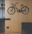 TOLARY Bicycle Sticker vinyl Wall Art, Cycling Gifts For Girl, Bike Gifts, Bicycle Wall Decor, Large Bike Wall Art sticker  elegant decor. 