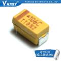 20pcs A 3216 10uF 16V 106 106C SMD tantalum capacitor. 