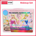 My Beauty Makeup Set for Kids - Pretend Play Cosmetic Kit Best High Quality Makeup Series Toy Gift for Girls, Unicorn Safety Cosmetics Box. 