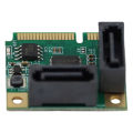 Mini PCI-Express To 2 Ports SATA 3.0 Expansion Adapter Card Mini PCIe To Dual SATA Add On Card. 