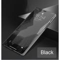 Smart Mirror Flip Phone Case For Apple iPhone 7 Plus / iPhone 8 Plus View PU Leather Stand Protective Cover. 