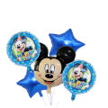 Mickey Mouse 5 Pcs. Foil baloons Set For Kids Birthday Party Decoration. 