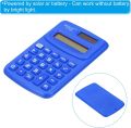 Pocket Size Mini Calculator, 2 Pack 8 Digit LCD Display Battery Power Handheld Calculator Small 4 Function Calculator for Office, School Travel, Exam. 