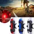 Bicycle Rear LED Light LED Bicycle Rear Tail Light USB Rechargeable Mountain Bike Lamp Waterproof Light Bicycle Accessories. 