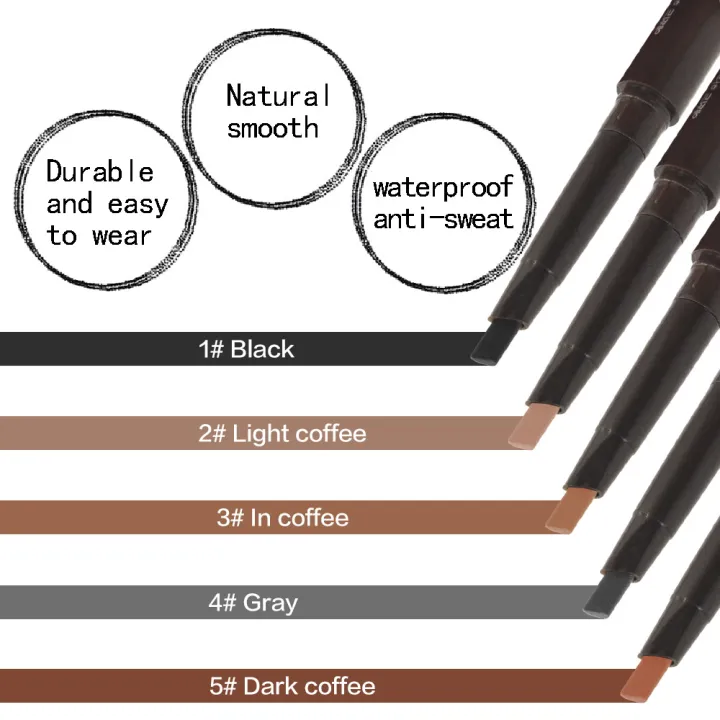 5%20Colors%20Natural%20Makeup%20Double%20Heads%20Automatic%20Eyebrow%20Pencil%20Waterproof%20Long-lasting%20Easy%20Ware%20Eyebrow%20Pen%20with%20Eyebrow%20Brush%20-%20Image%207