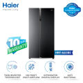 Haier 22 Cu Ft-Side by Side Digital Inverter- HRF-622IBS - Twin Inverter Technology - Digital Control Panel - Turbo Fan - Longer Freshness - DEO freshness - Inverter Compressor - Metal Doors - Black Colour - Refrigerator - 10 Years Warranty. 
