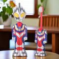 New Bounce Ultraman Toothbrushes Soft Bristle Cartoon Children's Toothbrush Retractable Student Toothbrush Oral Care Supplies. 