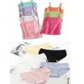 Pack Of 6 - 3 Smart Panties & 3 Lycra Shameez (10 To 14 Years Girls) - Premium Quality, Stylish Girls' Underwear Set. 