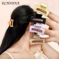 ECHIDNA Hair Clip Anti-slip Hair Claw for Women Lightweight Strong Grip Hair Styling Tool in Solid Colors Perfect for Small Hair Organization Decorative Hair Grip. 