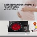 2200w stainless steel shell single burner cooktop national infrared cooker ceramic electric stove. 