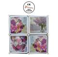 Flowers DIY Plastic Wardrobe 4 Cubic. 