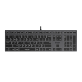 A4tech Fstyler FX60 Illuminate Scissor Switch Keyboard - Backlit - Wired Keyboard - Grey. 