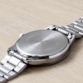 Original Casio -MTP-V005D-2B5UDF - Stainless Steel Wrist Watch for Men. 