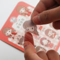 Panda Online 40PCS Mini Cute Girl Clothes PET Stickers Waterproof Album Diary Journal Decorative Scrapbooking Sticker. 