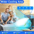 Portable Air Conditioner | Small Personal Air Cooler | Quiet AC Portable Mini Computer Cooling Fan USB Powered. 