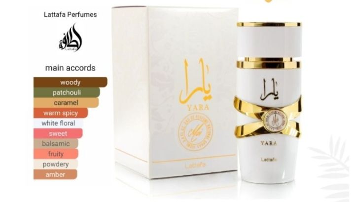 Yara Moi (Yara White) Perfume 100ml EDP by Lattafa For Women