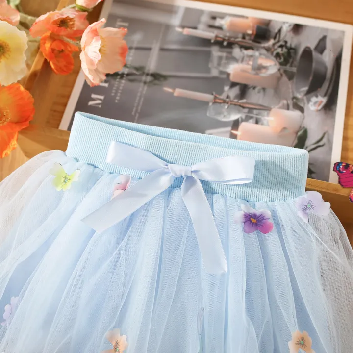 Summer%20New%20Girls'%20Baby%20Skirt%20Pommel%20Skirt%20With%20Hem%20Lace%20Flower%20Decoration%20Light%20Princess%20Skirt%20Gauze%20Skirt%20-%20Image%206