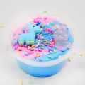 DENOSWIM 60/100ml Unicorn Slime Toy Crystal Plasticine Shining Milk Box DIY Slimes Decompression Toys for Kids. 