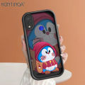 Hontinga for Redmi Note 7 Note 7 Pro Back Cover Red Doraemon Pattern Ladder Soft Camera Protection Rubber Phone Case. 