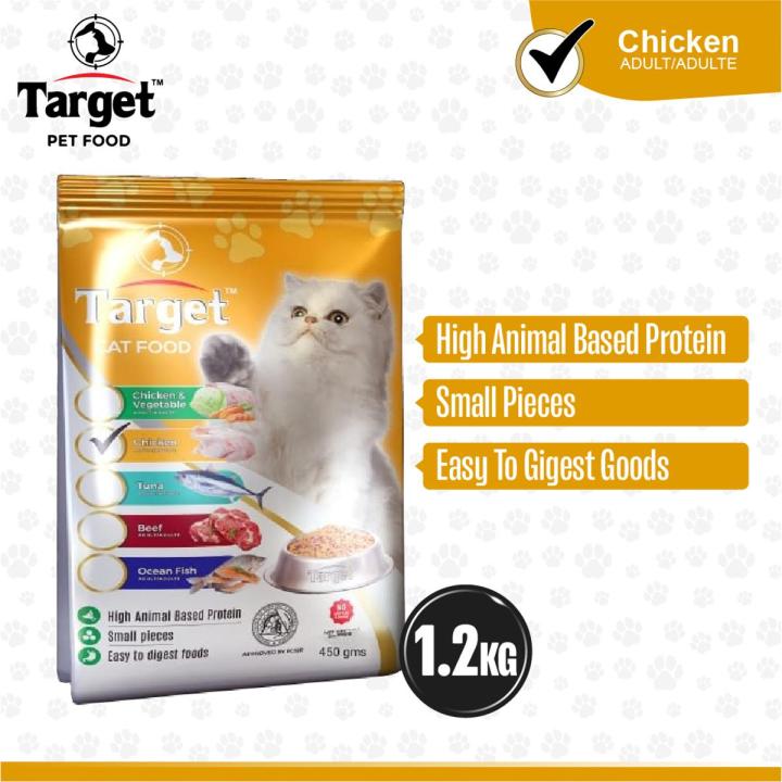Target Cat Food Chicken 1.2 KG pouch
