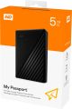 WD 5TB Western Digital My Portable External Hard Drive HDD, USB 3.2 Gen , Black - 2 Years Warranty. 