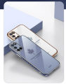 For Samsung Galaxy A31 Cover + Wrist Strap Fashion Shiny Maple leaf Plating Square Bumper Phone Case Soft TPU Silicone Shockproof Protective Back Cover. 