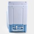 Gaba National Baby Washing Machine | Model GNW-93020 GD | Single Tube | Glass Lid | Washing & Spinner | Blue & Pink Color |3 KG Washing Capacity | 100% Copper | 1 Year Brand Warranty. 