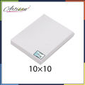 Artisan - 1 Pc Size 10x10 Prime Coated Canvas. 