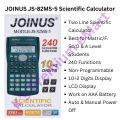 JOINUS JS-82MS-5 Two-Line Scientific Calculator for Students of Matric & Inter / O & A Level / SSC & HSSC / Engineering / Bachelor / Graduation. 