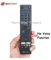 MultyNet SMART LED TV Remote Control Without Voice command with YouTub & Netflx button. 