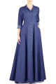 Denim turkish Gown for girls Pakistan abaya. 
