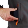 Portable Earphone Carrying Case, Zipper Storage for Headphones and Accessories, Round Shape, Durable. 