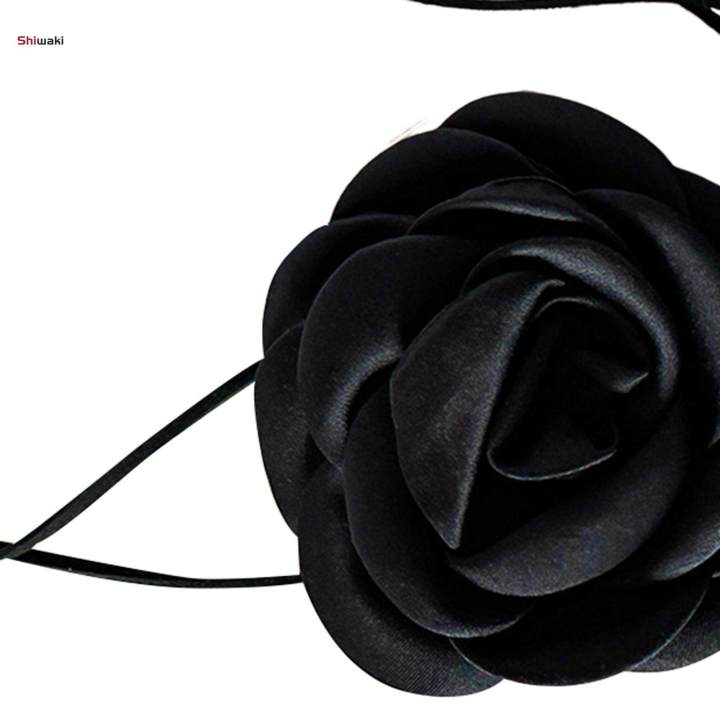 Flower%20Choker%20Necklace%20Romantic%20Collar%20Necklaces%20for%20Black%20-%20Image%208