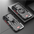XinXinZ Marvel Hero Logo Case for Samsung Galaxy S9 S23 FE S10 Plus S23 Ultra S22 S21 S20 FE S24 Plus S21 Note 20 TPU Armor Cover. 