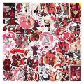 50/30/10PCS Angel Dust Alastor Popular Anime Peripheral Graffiti Stickers Computer Mobile Tablet Skateboard Luggage Stickers. 
