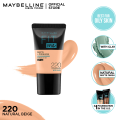 Maybelline New York Fit Me Matte & Poreless Liquid Foundation 18ml Tube - 220 Natural Beige - For Normal to Oily Skin. 