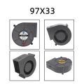 30MM 40MM 50MM 60MM 75MM 97MM Cooling Fan Brushless Motor Case Fan Blower Fan Humidifier FanInduction Cooker Fan 5V USB Plug. 