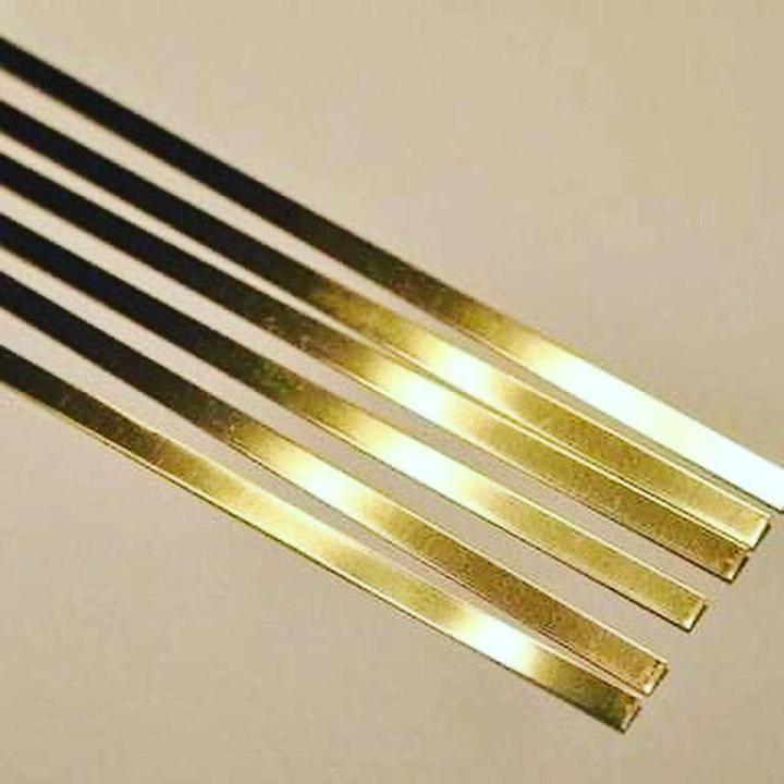 1mm*1inch * 96inches wall decor brass look pvc strip / pvc golden strip / golden patti for wall / golden mirror strip