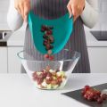 IKEA Bendable chopping board set of 2 , dark grey/dark turquoise, 28x36 cm. 