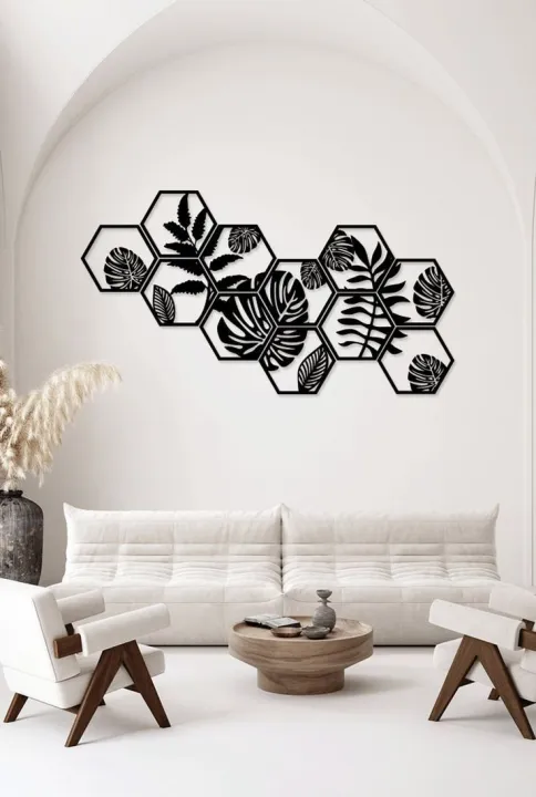 Hexagon%20Wooden%20Wall%20Art%20%E2%80%93%20Modern%20Tropical%20Leaf%20&%20Monstera%20Plant%20Design%20%7C%203D%20Botanical%20Laser%20Cut%20Geometric%20Wood%20Wall%20Hanging%20for%20Home,%20Bedroom%20&%20Office%20Decor%20-%20Image%203