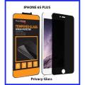 Iphone 6S Plus Privacy Tempered Glass Screen Protector For Iphone 6S+. 
