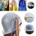 Hair Dye Cap Silicon Streaking with Free Hook Highlight Cap - Reusable and washable + Free Hair Hook ( Hair Color / Hair Colour ). 