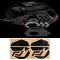 2 pcs 0.6mm Mouse Feet Mouse Skates Pad for Logitech G502 Laser Mouse. 