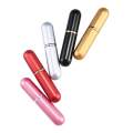 5pcs 6ml Portable Mini Refillable Perfume Atomizer Empty Spray Bottles Cosmetic Container With 2pcs Funnels Filler For Travel. 