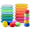 New 12 pcs Colorful Fomic Play Dough Develop Children color sense Light Playdough Polymer Plasticine Clay Toys Baby Care Air Drying Casting Modeling Clay Creative With Free Tool Kids. 