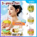 2-in-1 Ice Cube Tray Bottle with Straw – Easy Release Ice Maker Bottle | Portable Leakproof Ice Container, BPA-Free, Slow Melting for Drinks & Juices. 