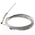 2Pcs /10Ft Stainless Steel Probe K Type Sensors High Temperature Thermocouple. 